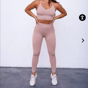 SET ACTIVE SCULPTFLEX LEGGINGS - AMETHYST